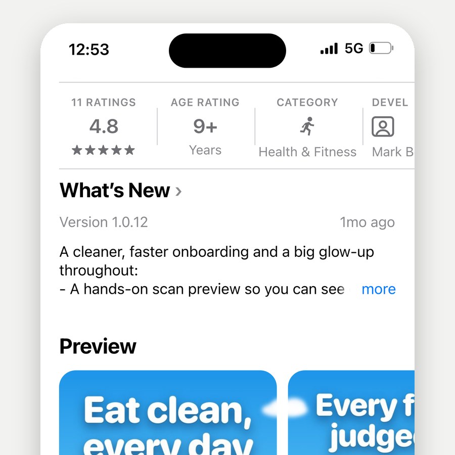 What's New for Guac version 1.0.12 on the App Store